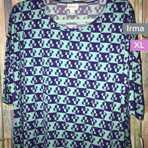 Disney Minnie Mouse Lularoe Irma Tunic XL